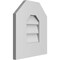 Ekena Millwork Octagonal Top Surface Mount PVC Gable Vent w/ 3-1/2"W x 1"P Standard Frame, 12"W x 14"H GVPOT12X1401SN - alternate 4